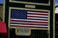 american flag in hillsboro vill